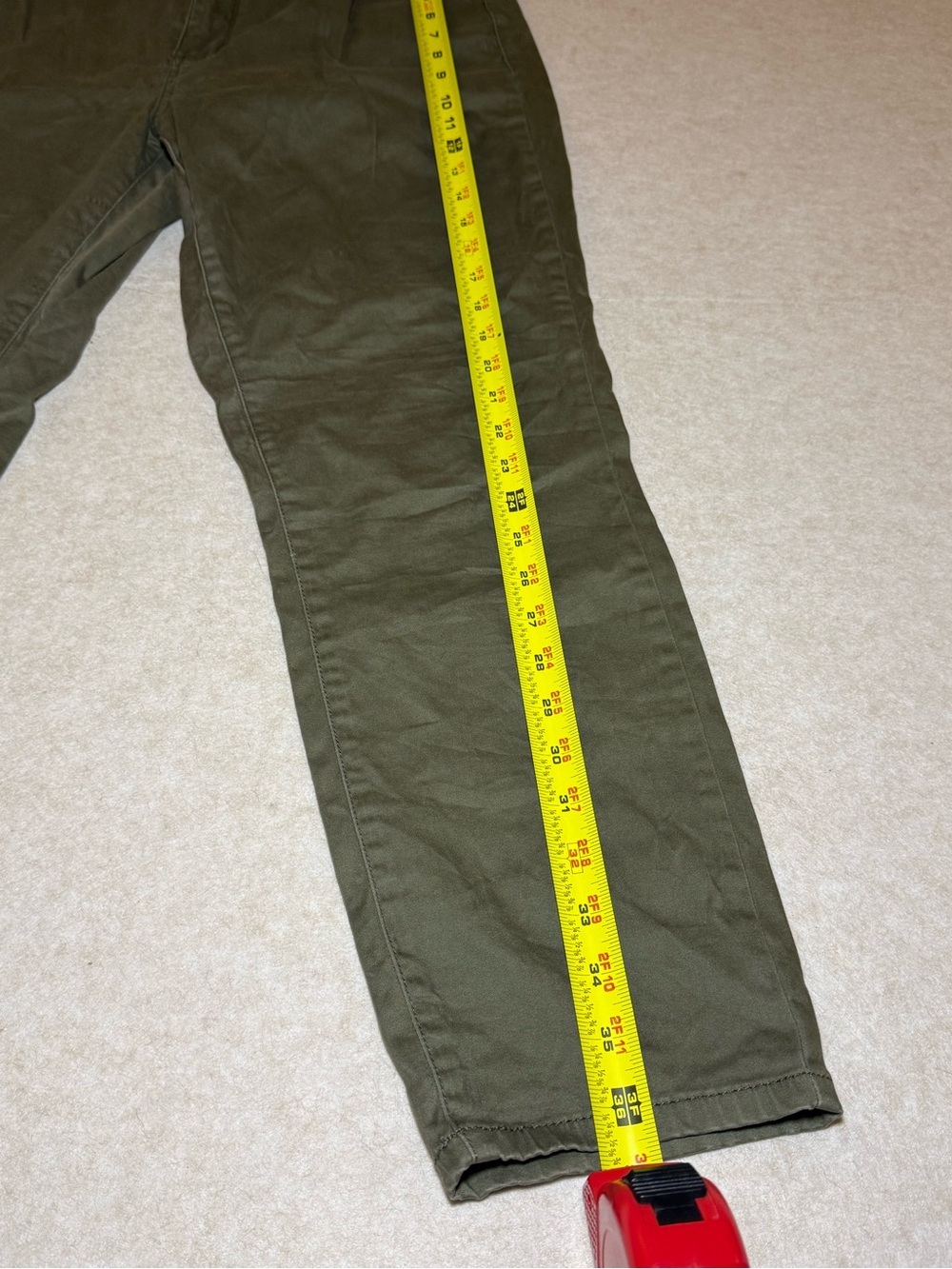 Buffalo David Bitton Daily Mid Rise Stretch Skinny Ankle Pants Women Size 34 - Picture 4 of 8
